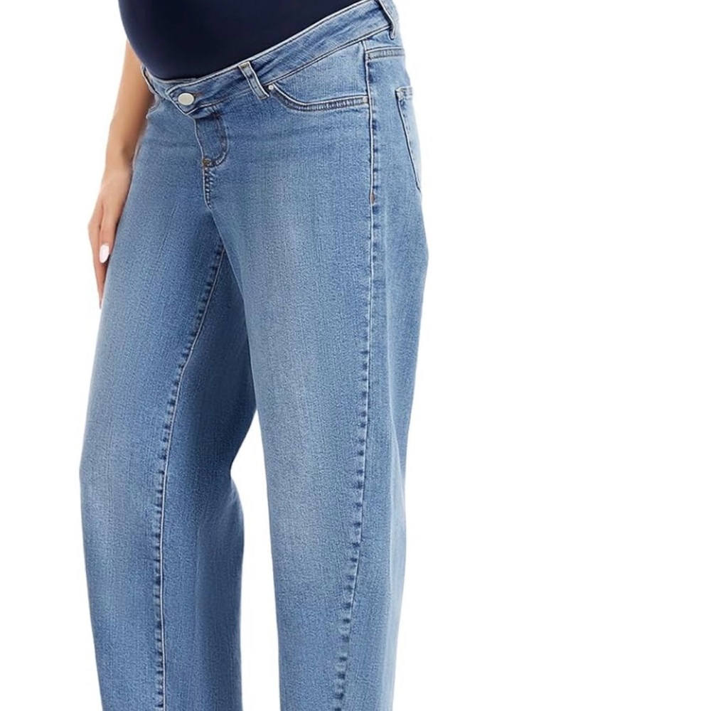 Classic Blue Women's Maternity Jeans